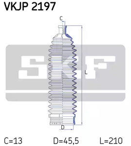 Фото VKJP2197 Комплект пыльника SKF {forloop.counter}}